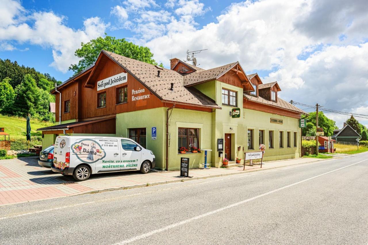 Penzion Pod Jestedem Hoření Paseky Zewnętrze zdjęcie